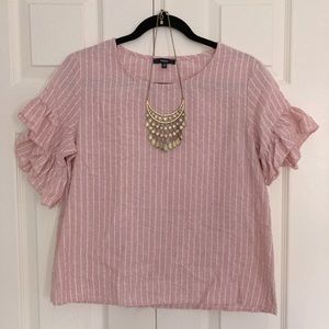 DREW linen top